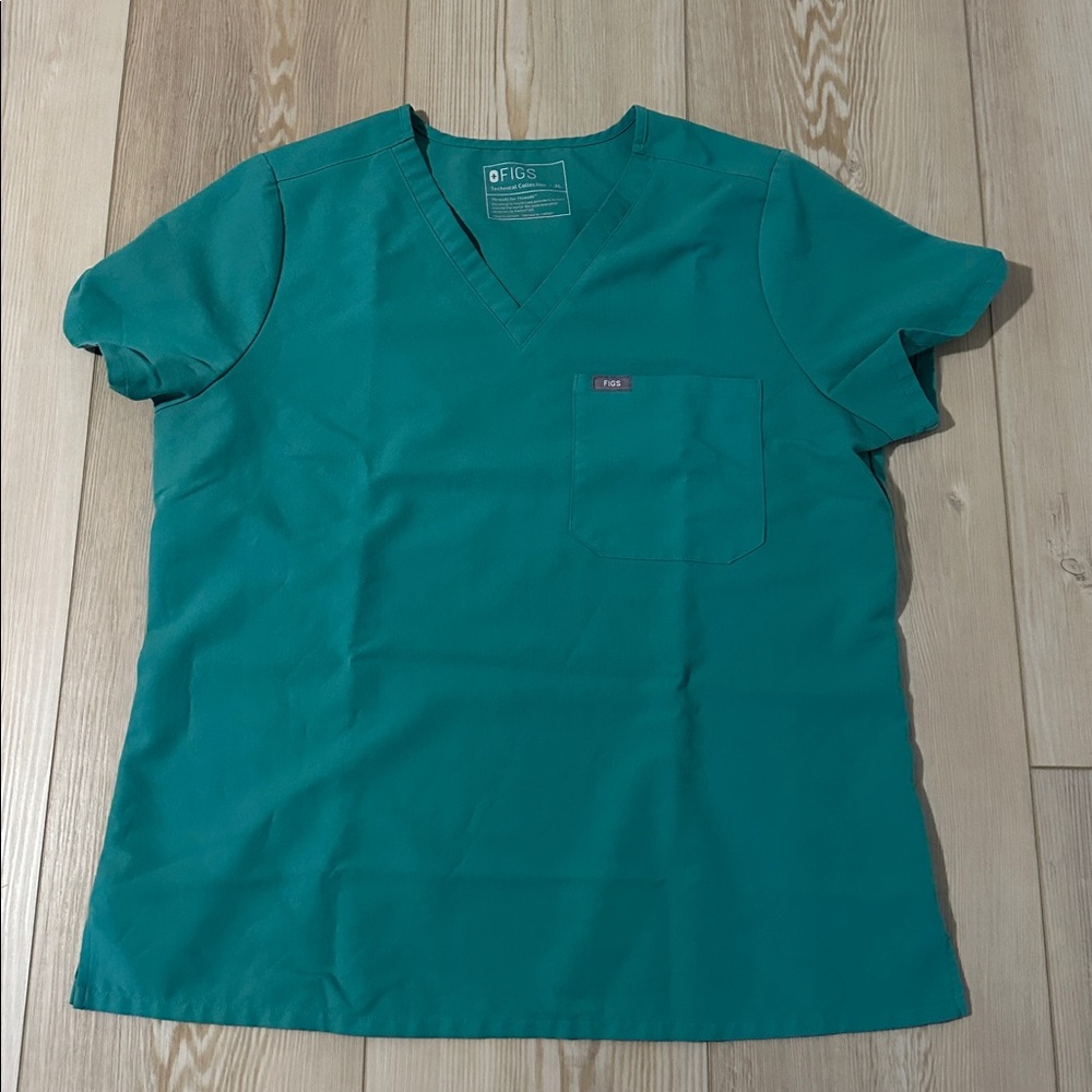 FIGS Surgical Green Catarina Scrub Top XL